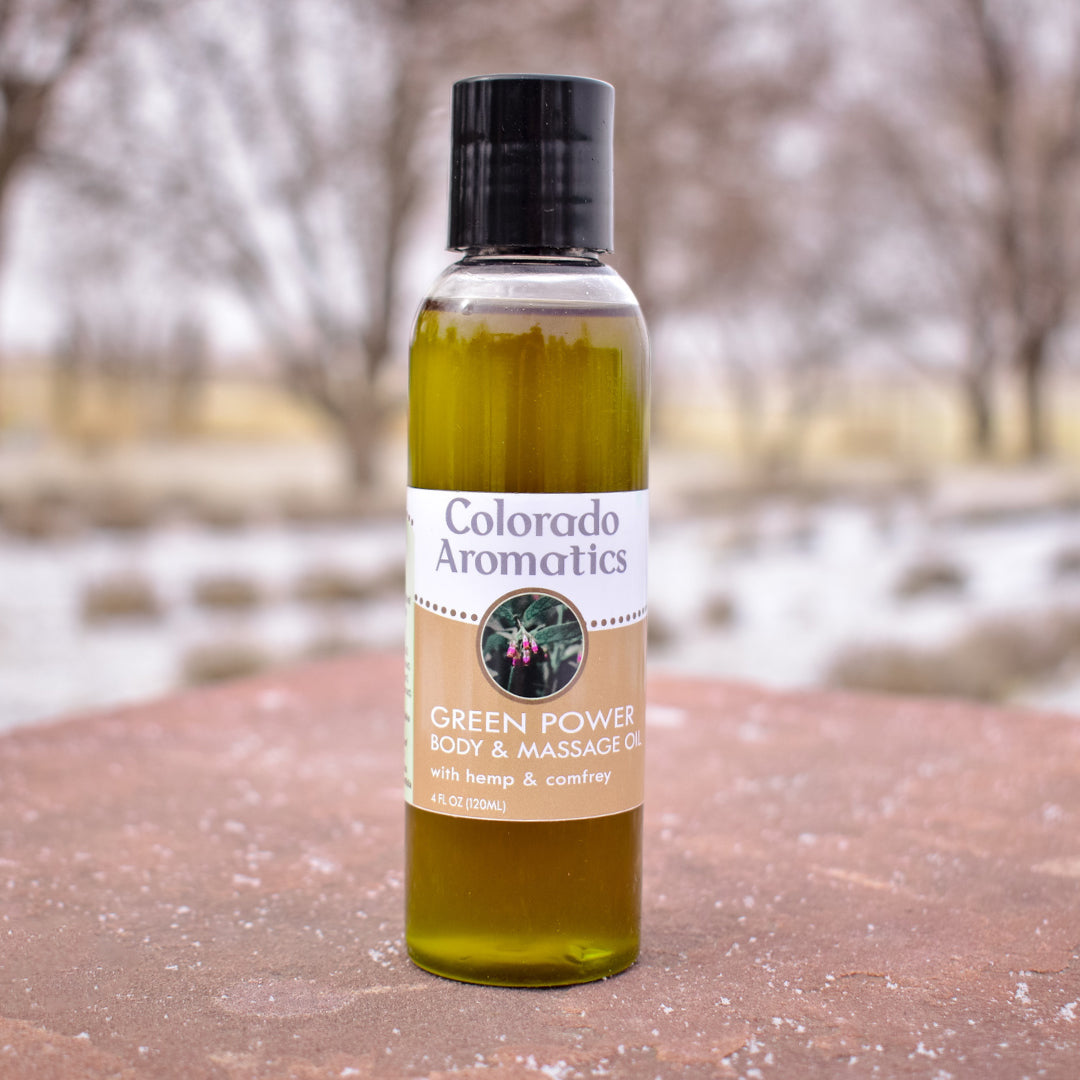 Power Oil Series Body & Massage Oil Colorado Aromatics