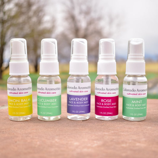 Set of 5 Aromatherapy Face & Body Mists 