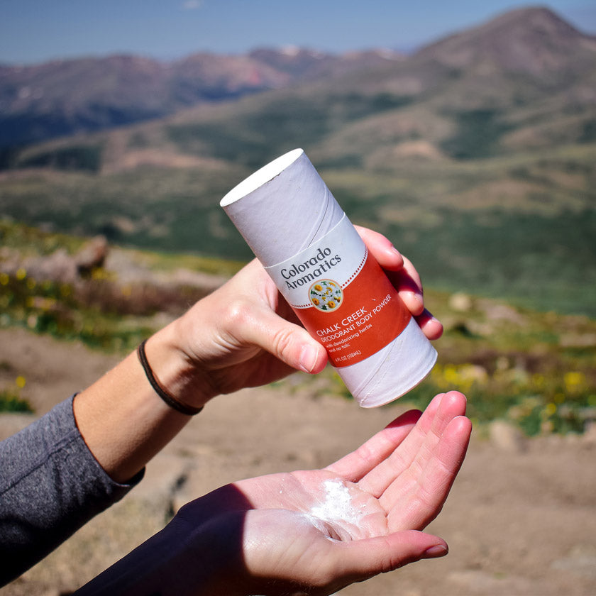 Chalk Creek Deodorant Powder Colorado Aromatics