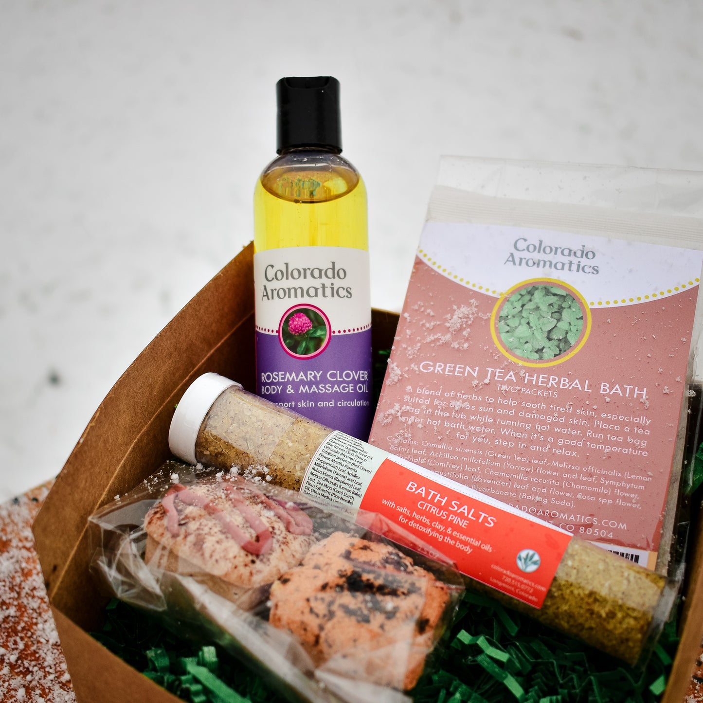 Hot Springs Gift Set Colorado Aromatics