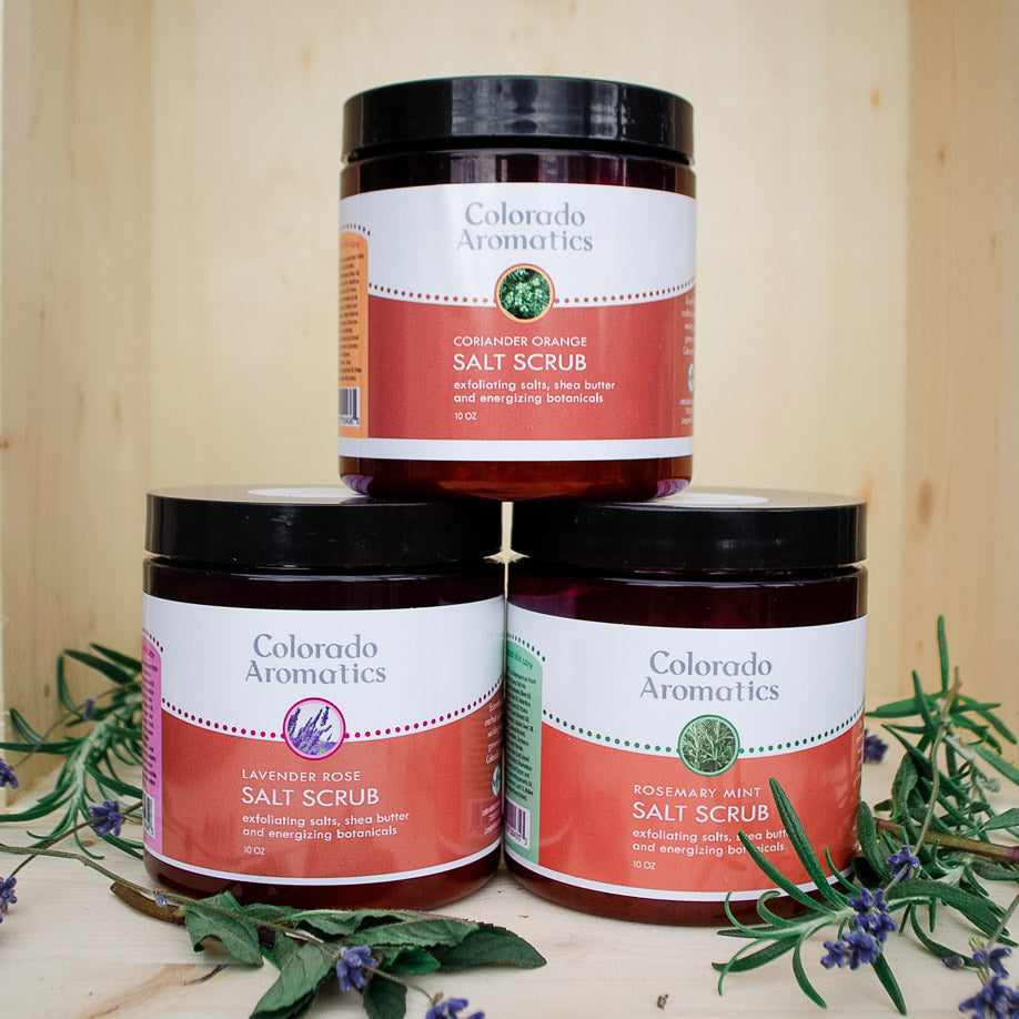 Botanical Salt Scrub Colorado Aromatics