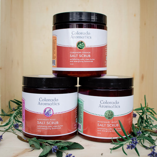 Botanical Salt Scrub Colorado Aromatics