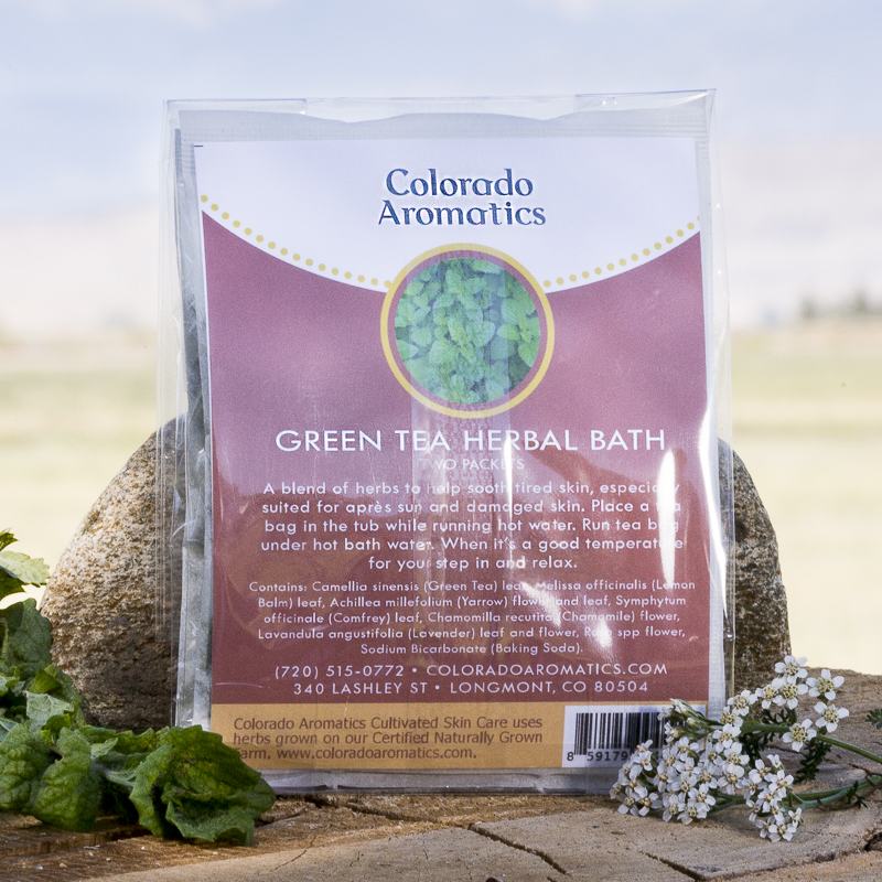 Green Tea Herbal Bath Colorado Aromatics