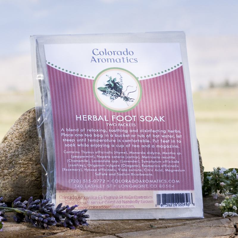 Herbal Foot Soak Colorado Aromatics